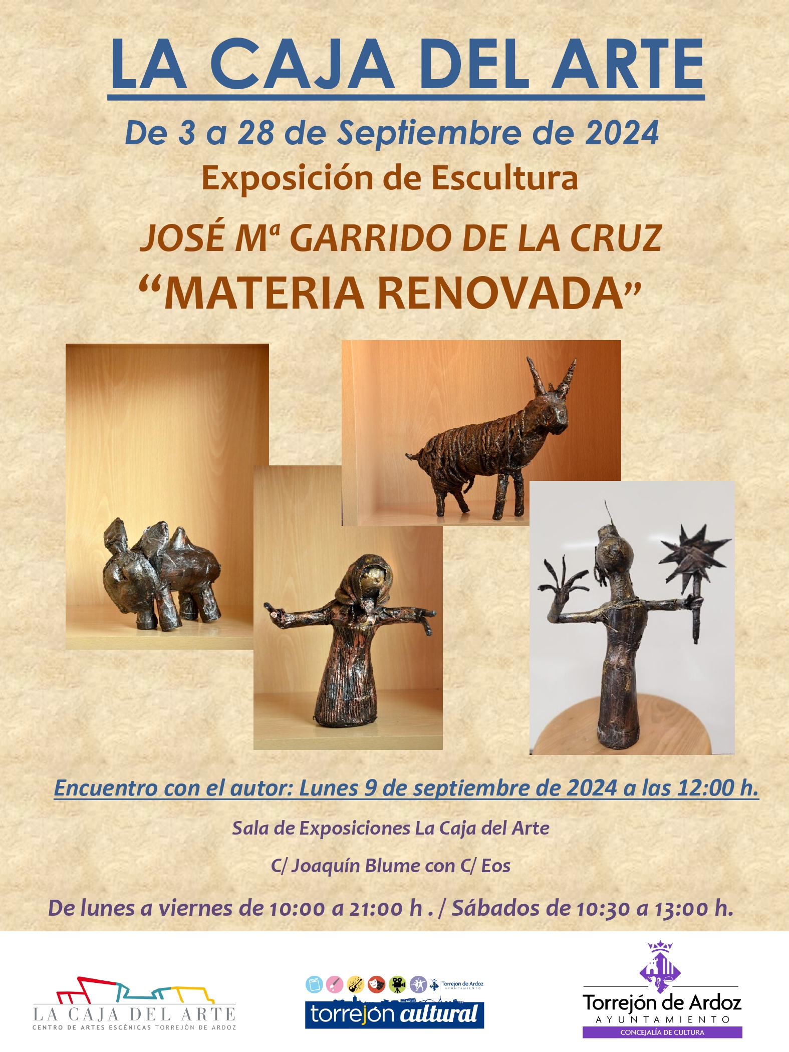 Exposición de escultura: Materia renovada