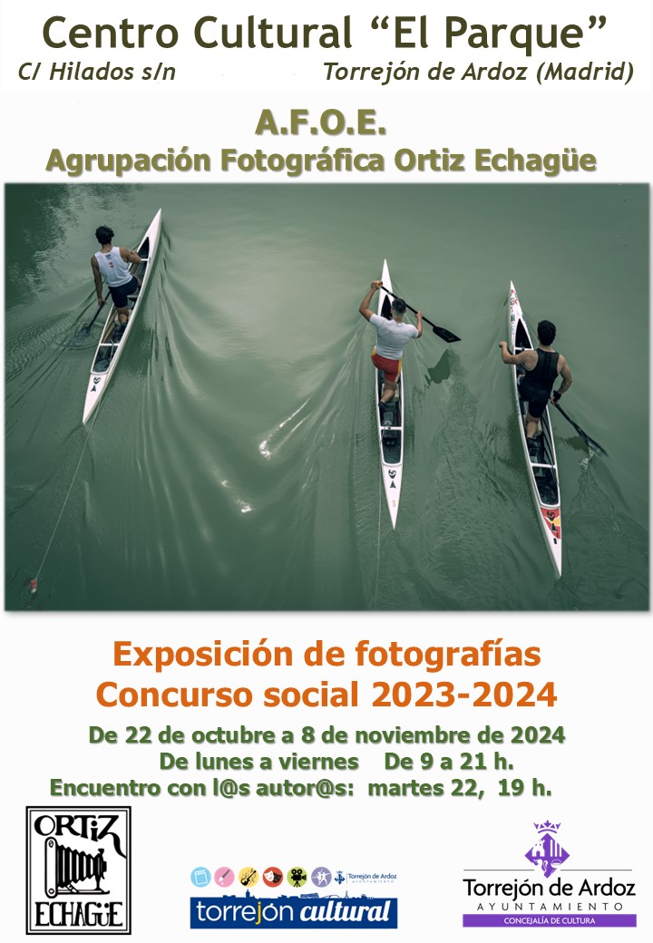 Exposición de fotografía del concurso social de AFOE