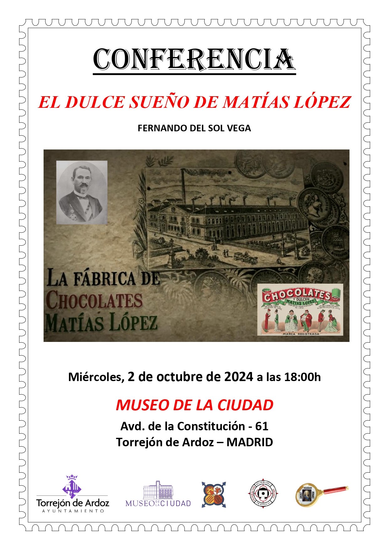 Conferencia: El dulce sueño de Matías López