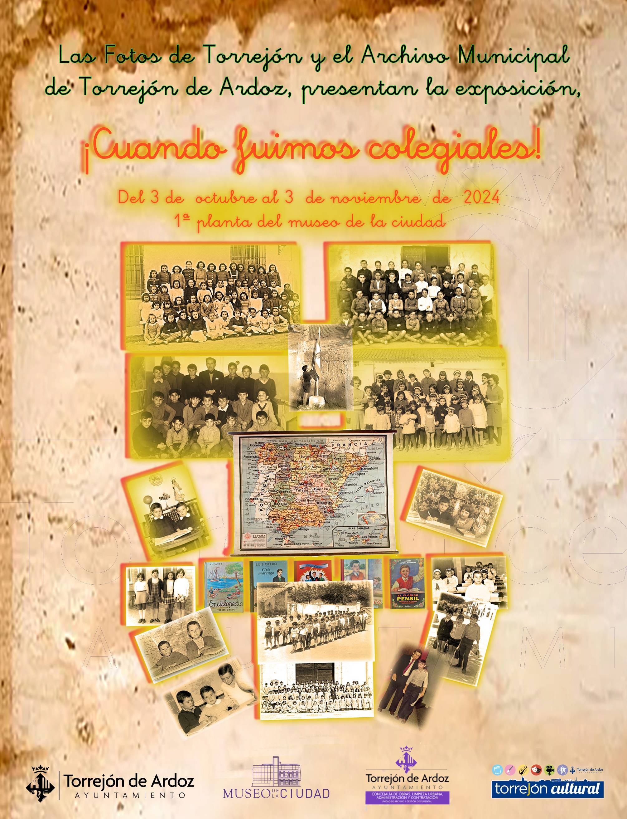 Exposición "Cuando fuimos colegiales"