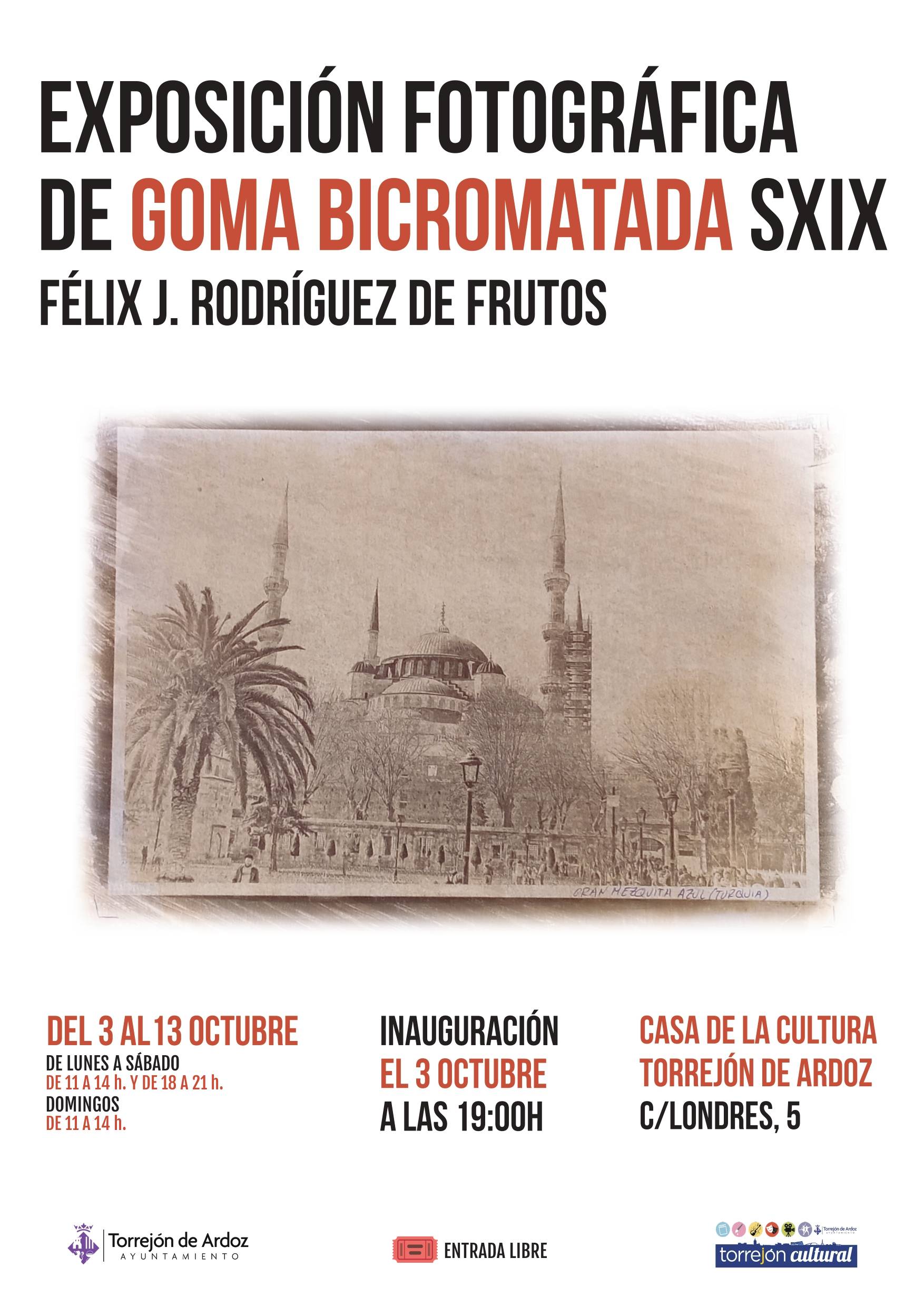 Exposición fotográfica de goma bicromatada S.XIX