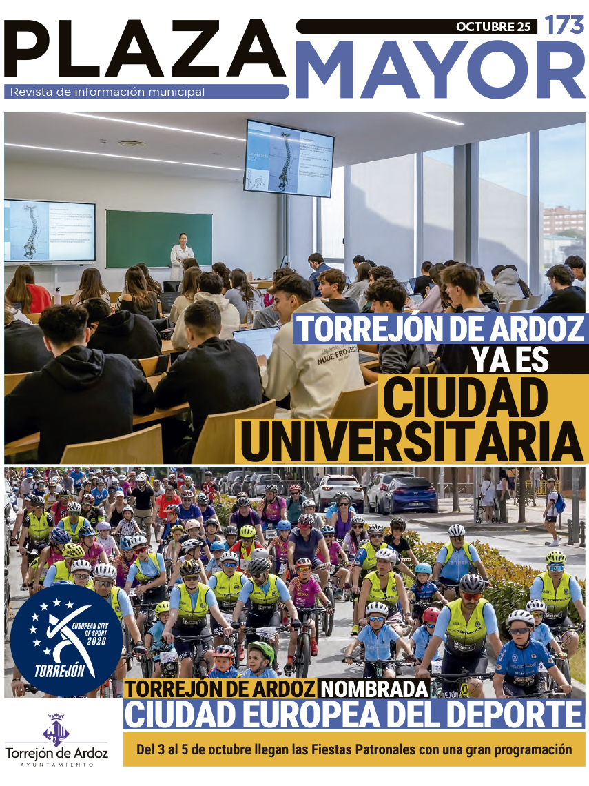 Portada Revista Plaza Mayor octubre 2025