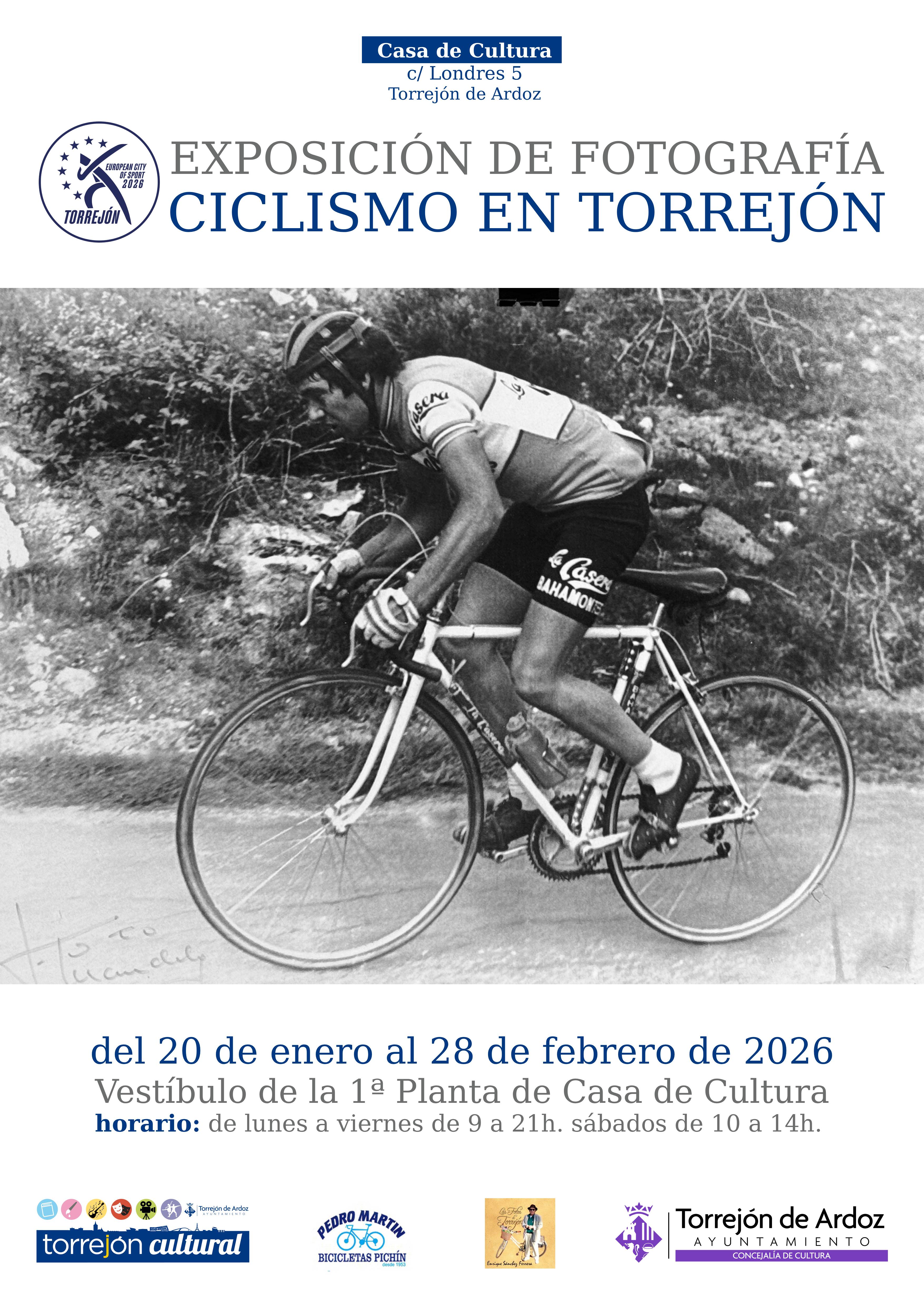 Exposición de fotografía: Ciclismo en Torrejón