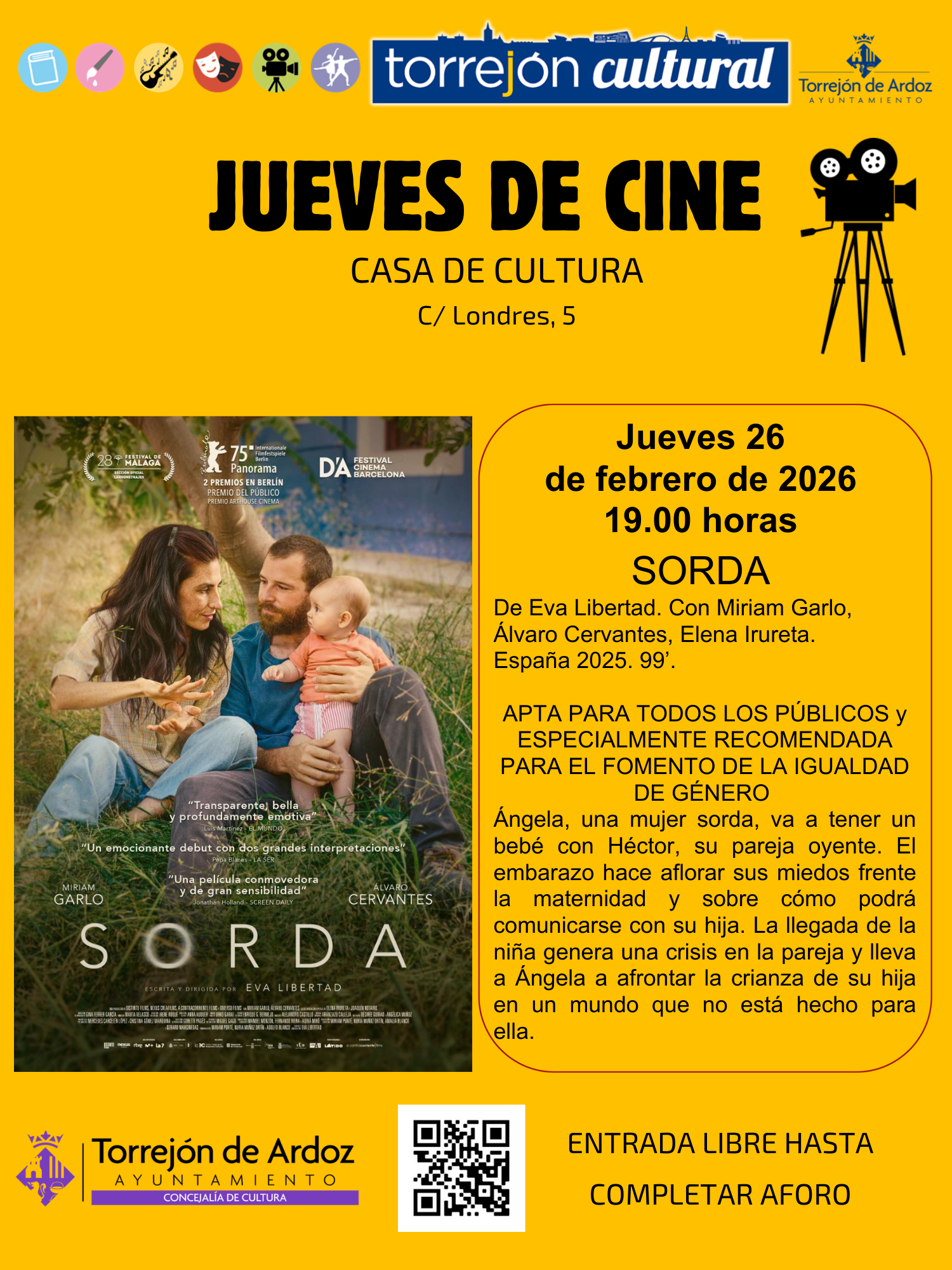 Jueves de Cine - Sorda