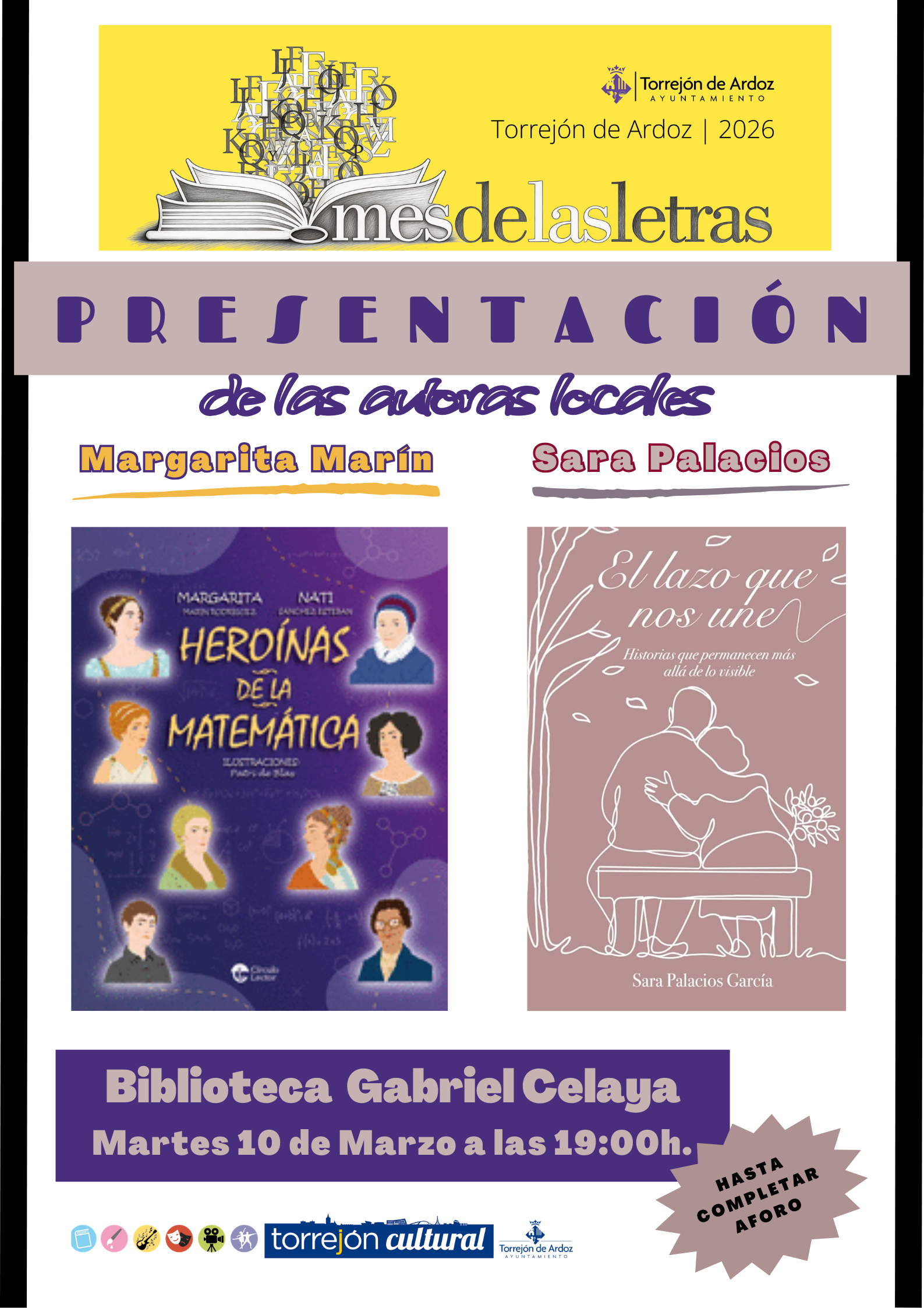 Presentación libros autores locales