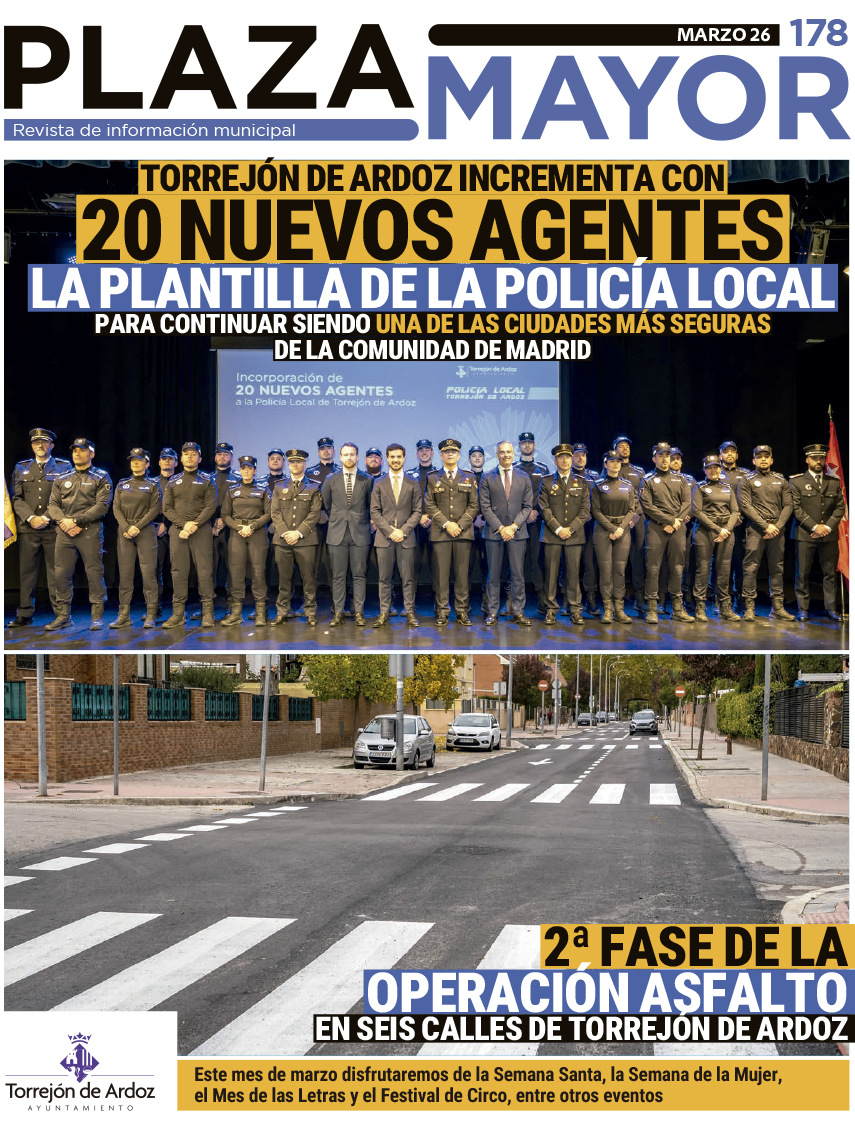 Portada Revista Plaza Mayor marzo 2025