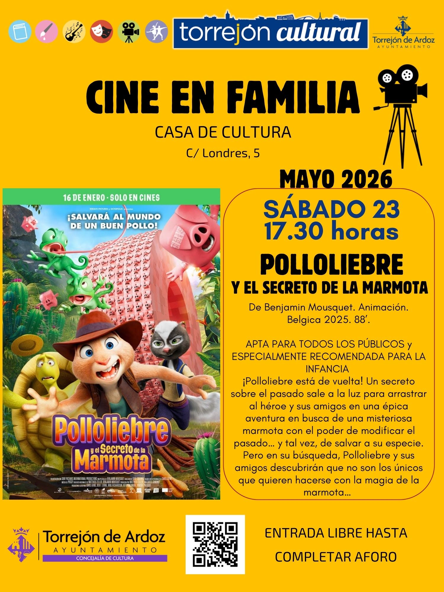 Cine en familia: Polloliebre y el secreto de la marmota