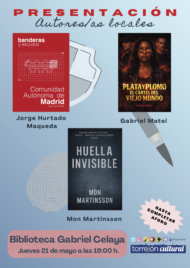 Presentación de libros de autores locales