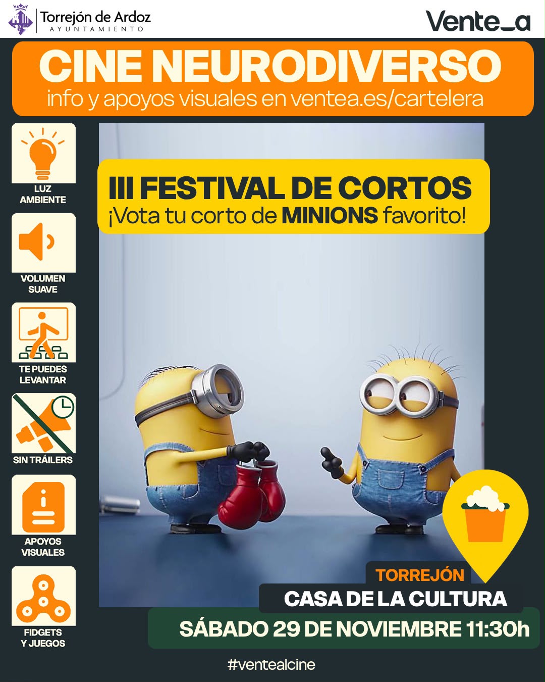 Cine Neurodiverso: III Festival de Cortos