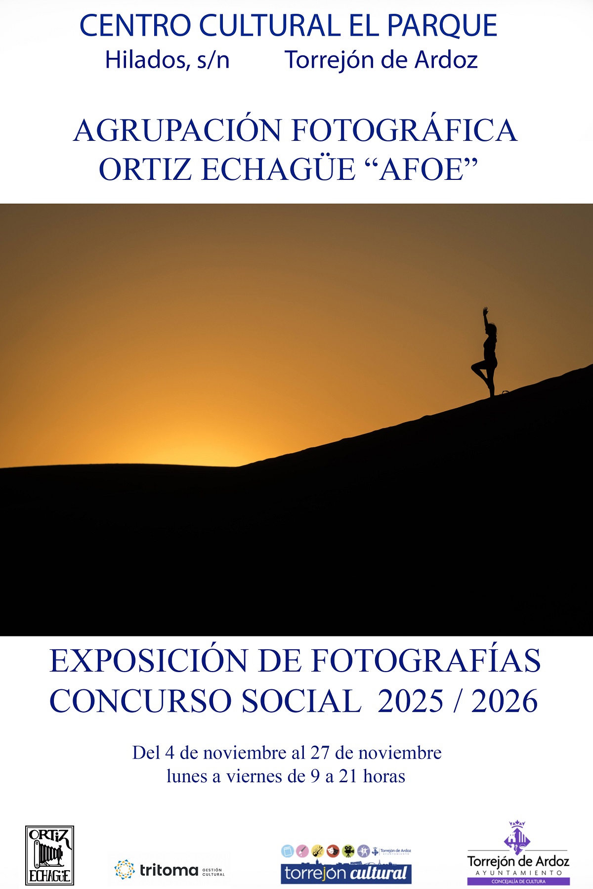 Exposición de fotografías del concurso social de la Asociación AFOE