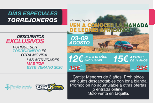 Safari Madrid cierra los Días Especiales de Torrejón 