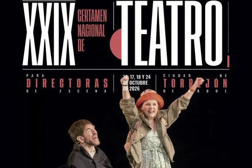 La XXIX edición del Certamen Nacional de Teatro para Directoras de Escena Ciudad de Torrejón de Ardoz, único en España, protagonista de la programación del Teatro Municipal José María Rodero de este fin de semana