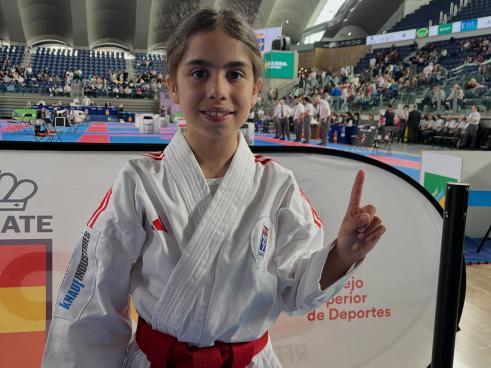 Quetzally Aguado, campeona de España