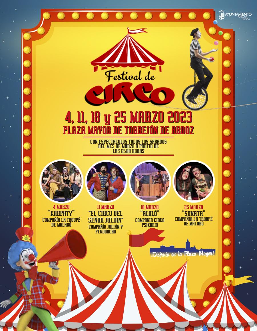 Festival de Circo marzo 2023