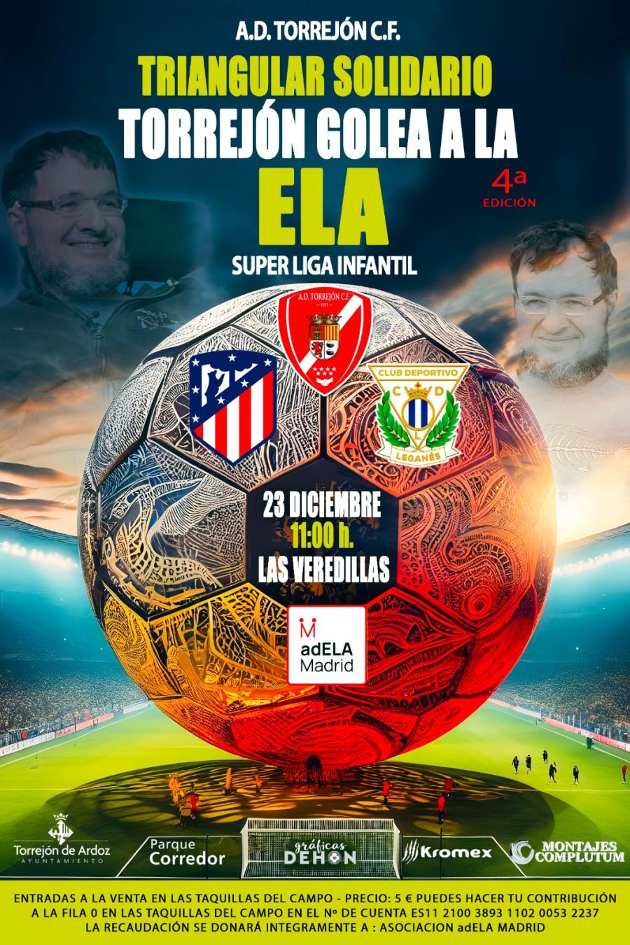 Triangular Solidario Torrejón Golea a la ELA