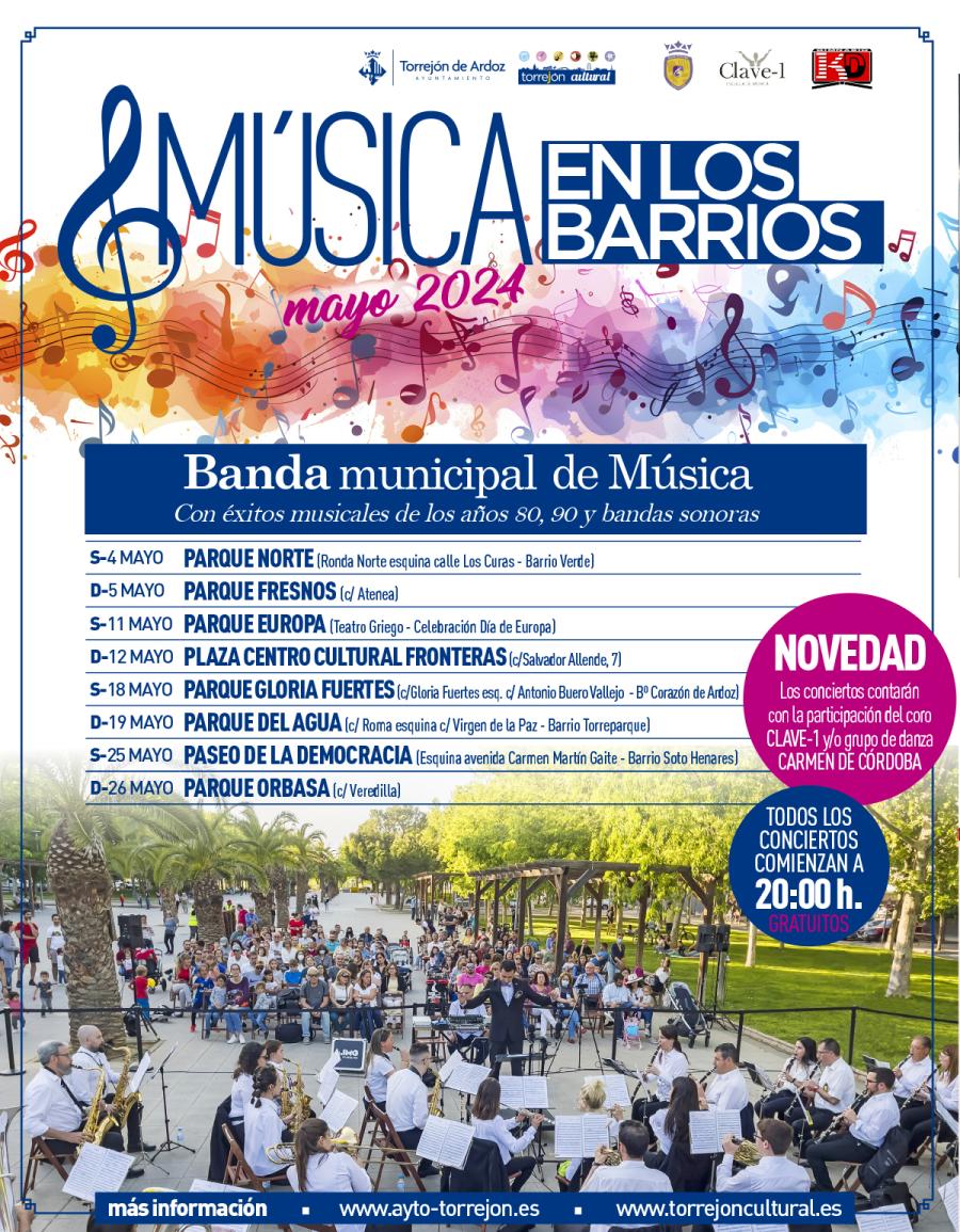 Música en los Barrios mayo 2024