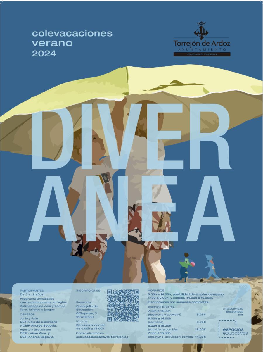Colevacaciones verano 2024 Torrejón de Ardoz