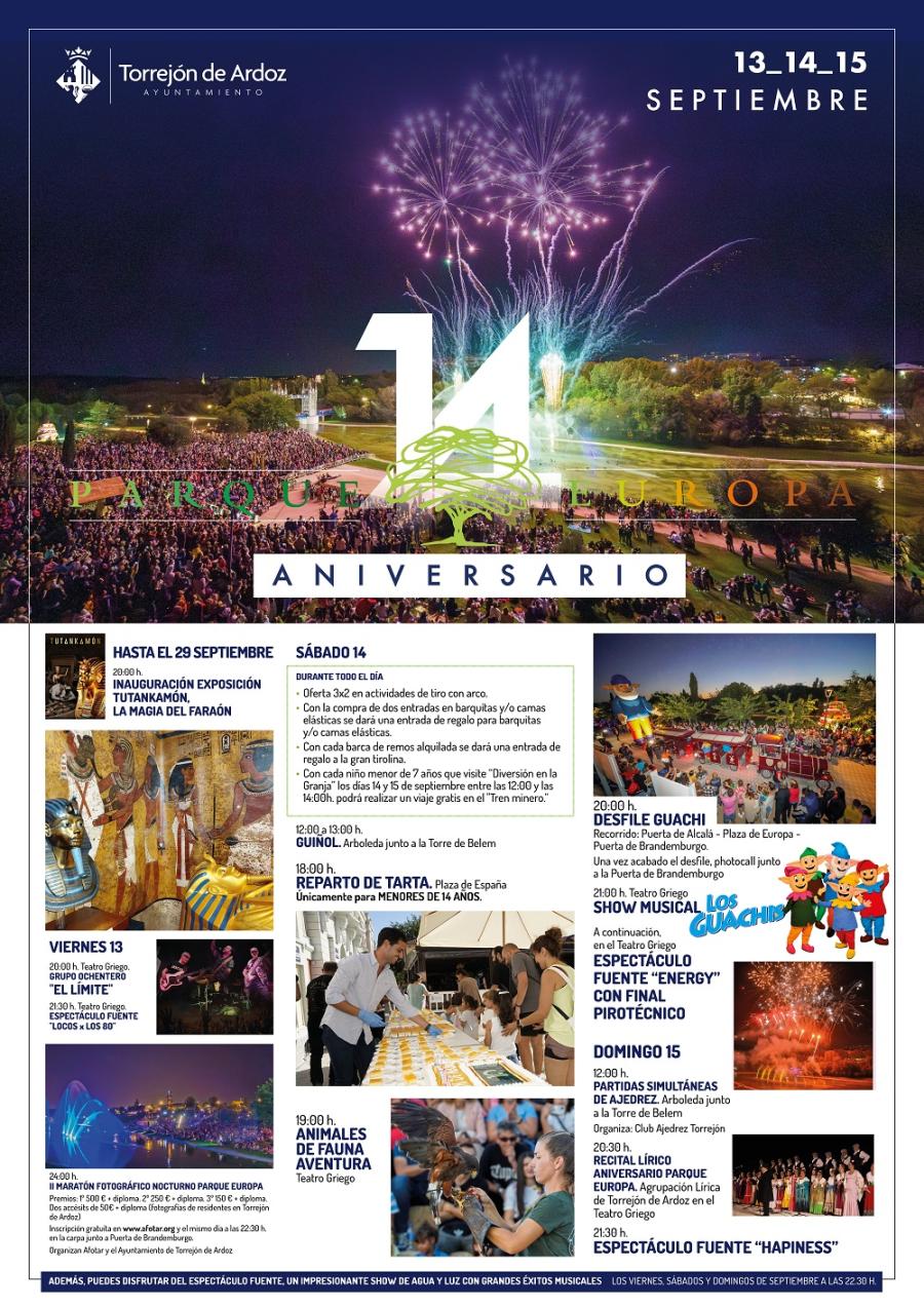 14º aniversario Parque Europa