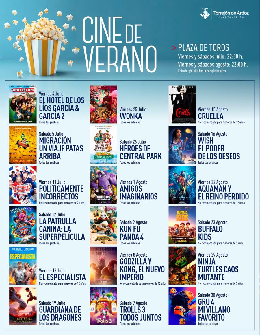 Cine de Verano 2025