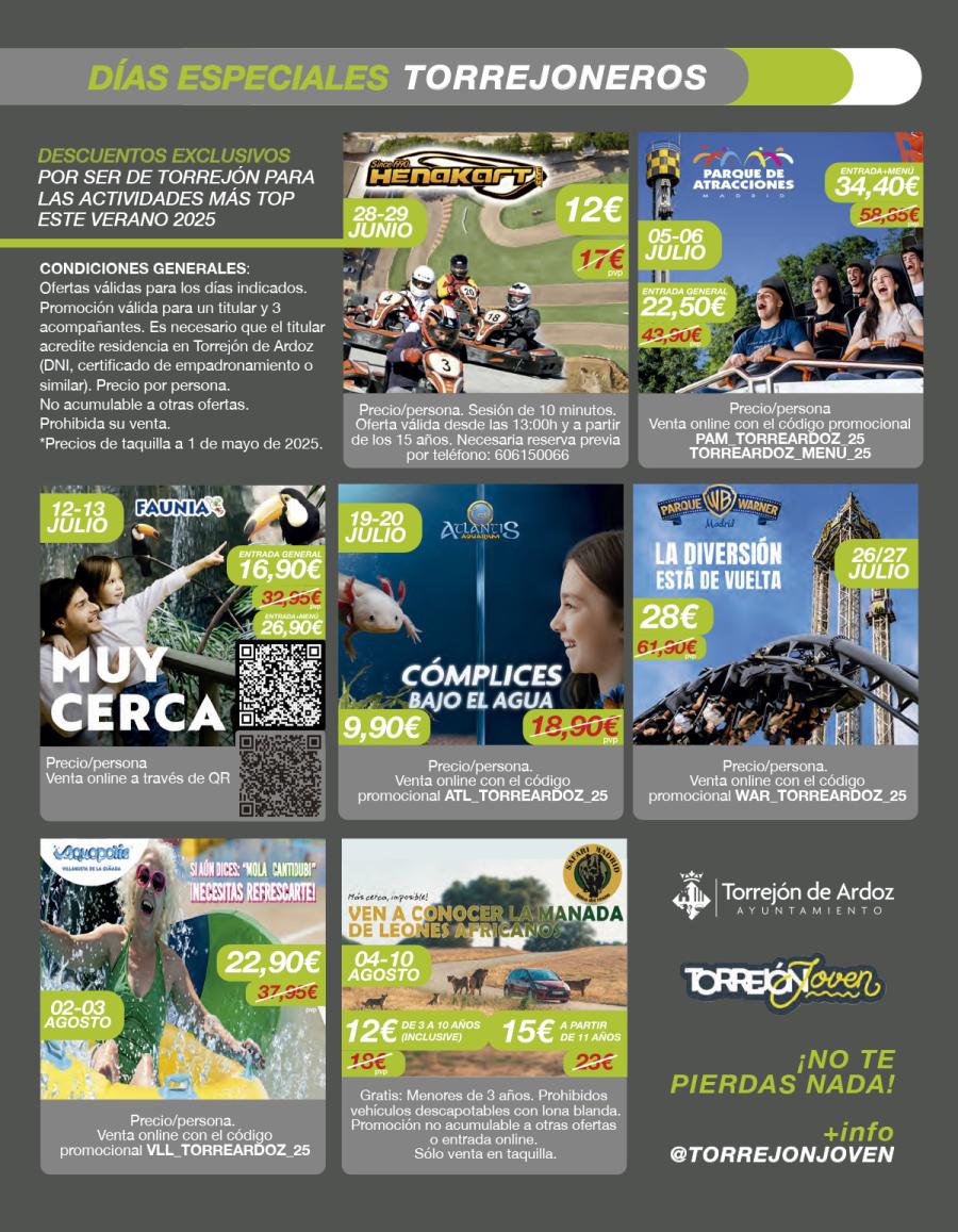 Días Especiales Torrejón de Ardoz