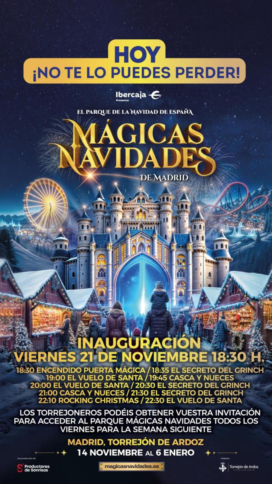 Mágicas Navidades gran inauguración