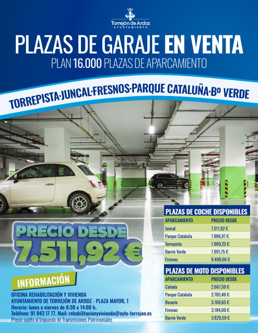 Plazas de garaje en venta