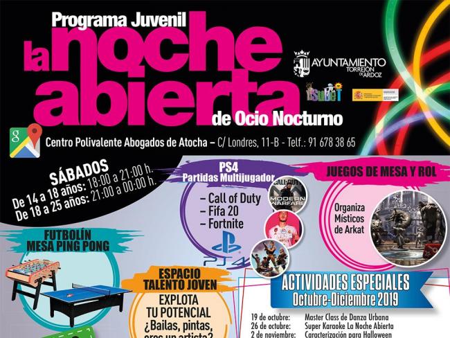 Este sábado 2 de noviembre continúa la programación de “La noche abierta” con una clase especial de maquillaje para Halloween