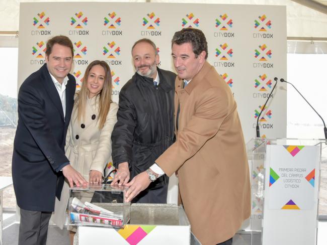 Iniciada la construcción de la primera plataforma del parque logístico City Dox del nuevo Polígono Los Almendros
