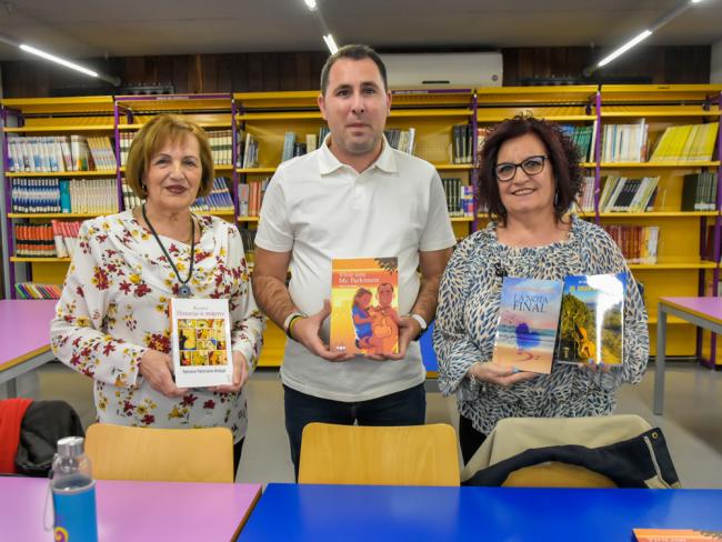 Los escritores locales Pilar Alonso de Pedro, Iñaki Noblejas y Ramona Palomares Andújar presentaron sus últimas creaciones 