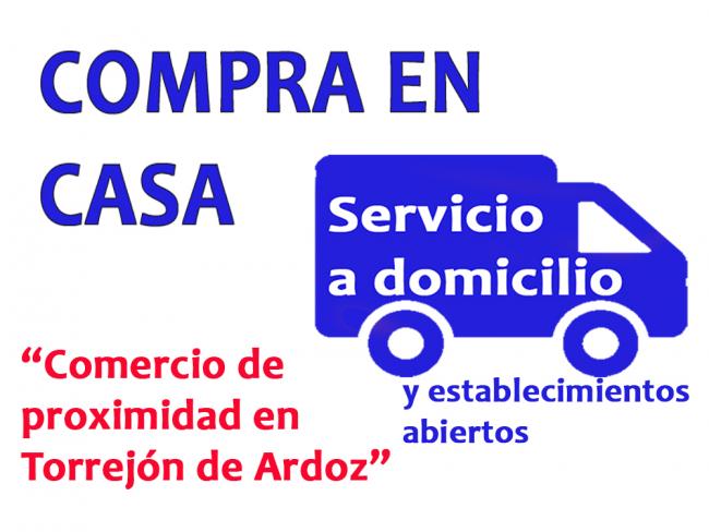 compra en casa, comercio proximidad Torrejón