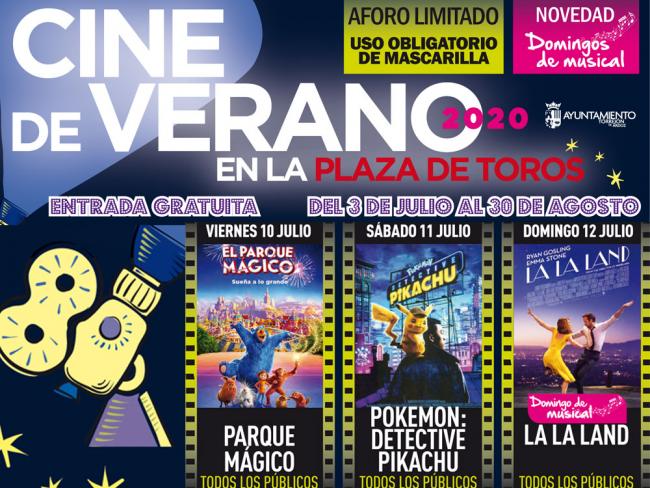 Este fin de semana continúa el Cine de Verano con “Parque mágico”, “Pokémon: detective Pikachu” y “La La Land” 