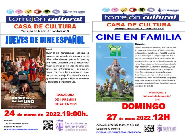 La iniciativa “Jueves de cine español” continúa mañana, 24 de marzo, con la película “Padre no hay más que uno”
