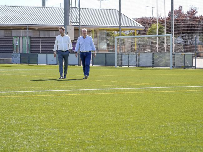 Renovados todos los campos de fútbol municipales