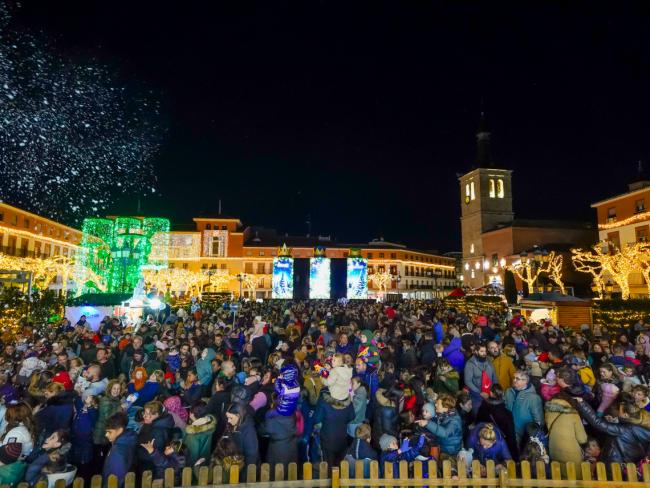 Inauguración Plaza de la Navidad