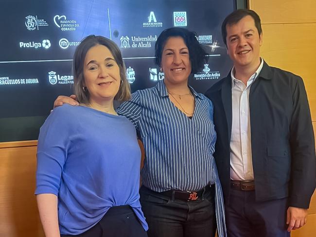 La concejala de Turismo, Miriam Gutiérrez, junto al viceconsejero de Cultura, Turismo y Deporte de la Comunidad de Madrid, Luis Martín Izquierdo, y la delegada del área de Gobierno de Cultura, Turismo y Deporte, Marta Rivera de la Cruz