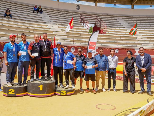 Premiados en la categoría masculina