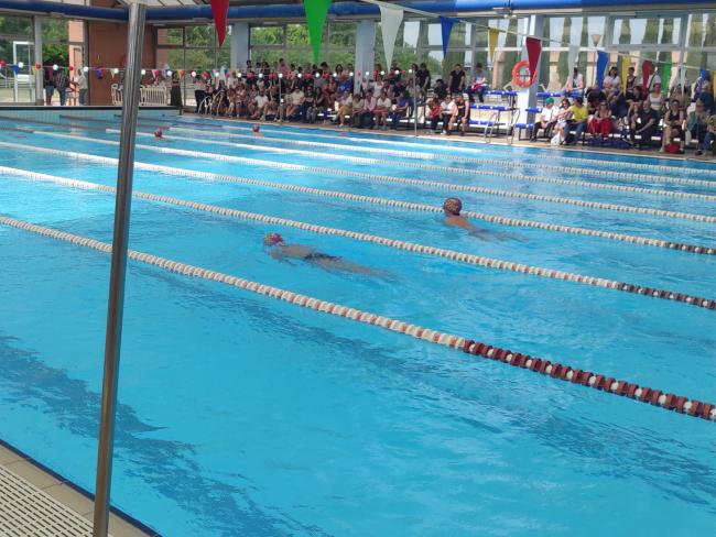 Las pruebas contaron con la presencia de muchos padres animando a sus hijos