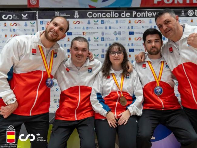  El Club Karate Torrejón de Ardoz Tomás Herrero acudió al Campeonato de España de parakarate con cuatro competidores