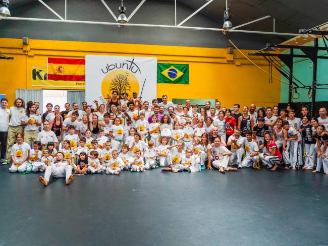 Con este acto la Escuela de Capoeira Ubuntu puso fin la temporada