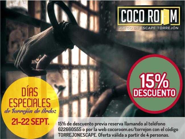 Días Especiales de Torrejón de Ardoz en Coco Room