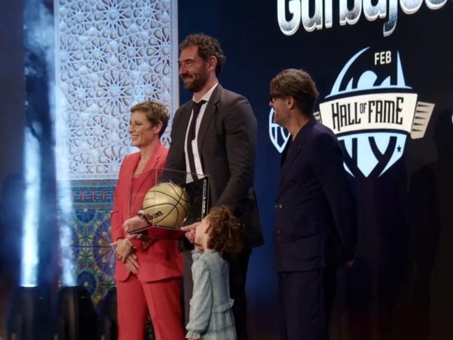 Jorge Garbajosa ha pasado a formar parte del “Hall of Fame” del baloncesto español