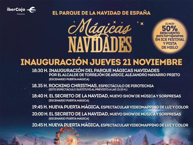 Mañana, jueves, se inaugura oficialmente Mágicas Navidades, el Parque de la Navidad de España