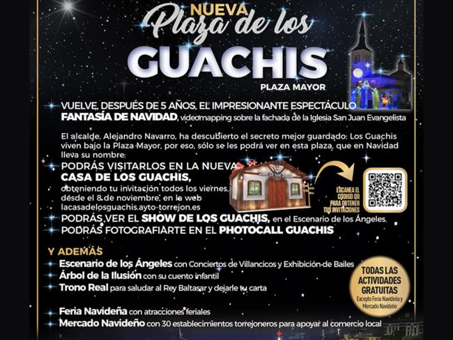 Los torrejoneros ya pueden obtener sus invitaciones para visitar la próxima semana Mágicas Navidades, el Parque de la Navidad de España, y La Casa de Los Guachis, en la Plaza de Los Guachis-Plaza Mayor