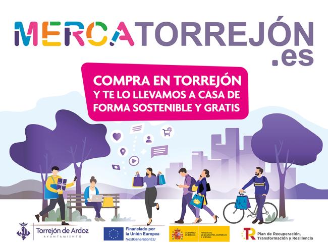 Los torrejoneros pueden hacer sus compras en el pequeño y mediano comercio de Torrejón de Ardoz a través de Internet de manera fácil, mediante la plataforma online Mercatorrejón
