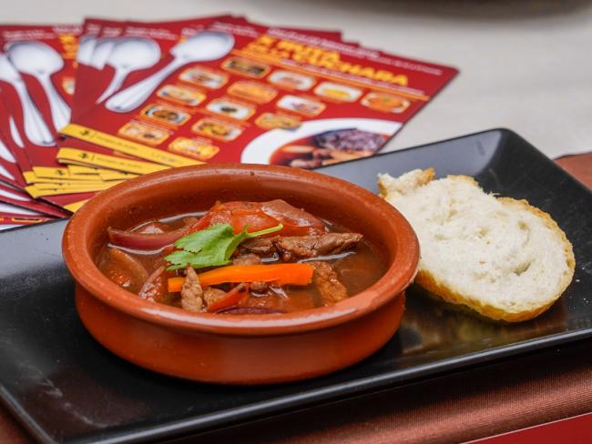 Imagen de uno de uno de los platos de la X Ruta de la Cuchara