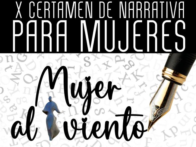 Llega la décima edición del Certamen Nacional de Narrativa “Mujer al viento”