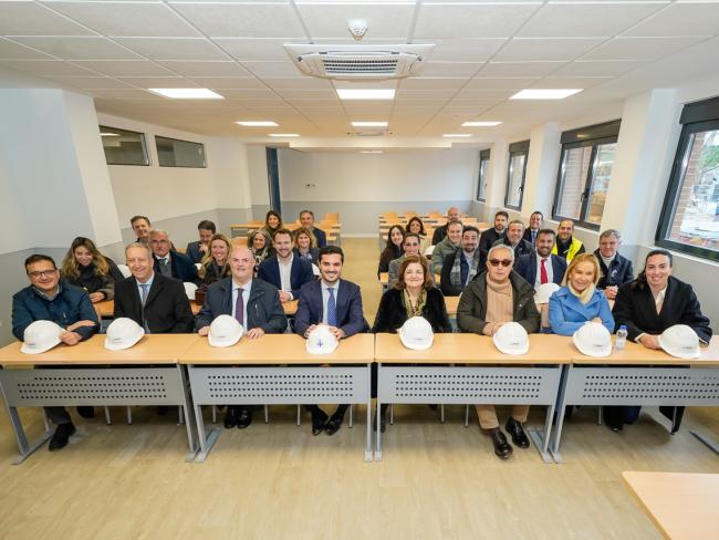 Avanzan a buen ritmo las obras para la construcción en Torrejón de Ardoz de la universidad del deporte del centro de España, el Campus de Madrid de la UCAM-Comité Olímpico Español