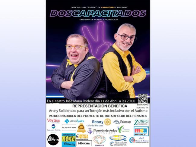 El espectáculo de humor inclusivo “Doscapacitados”