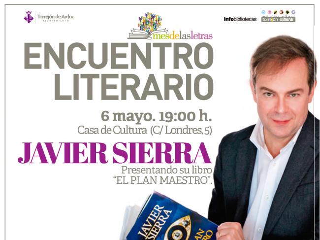 Encuentro literario con Javier Sierra