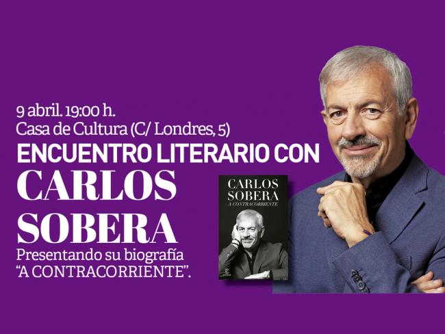 Encuentro literario con Carlos Sobera